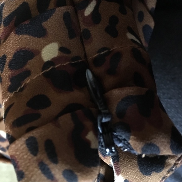 Leopard print layered skirt - Picture 4 of 4